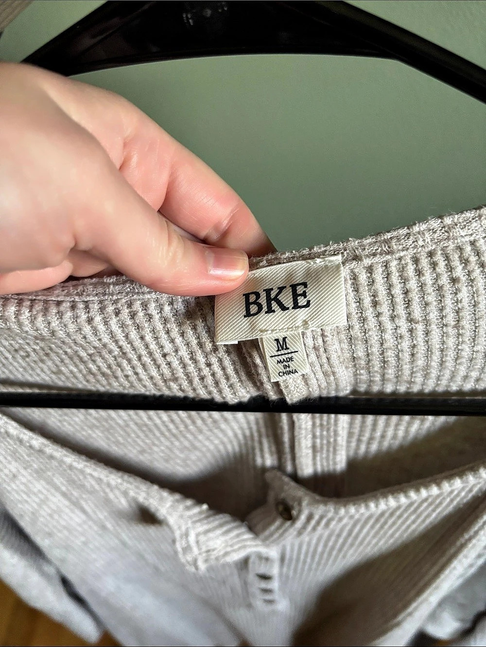 BKE Rib-Knit Henley - Picture 3 of 4